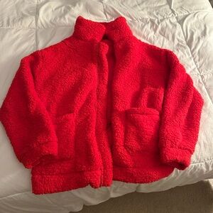 Bright Red Sherpa